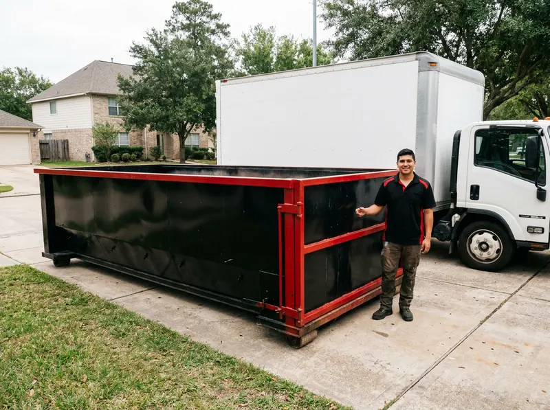 20-Yard Dumpster Rental in Houston, TX